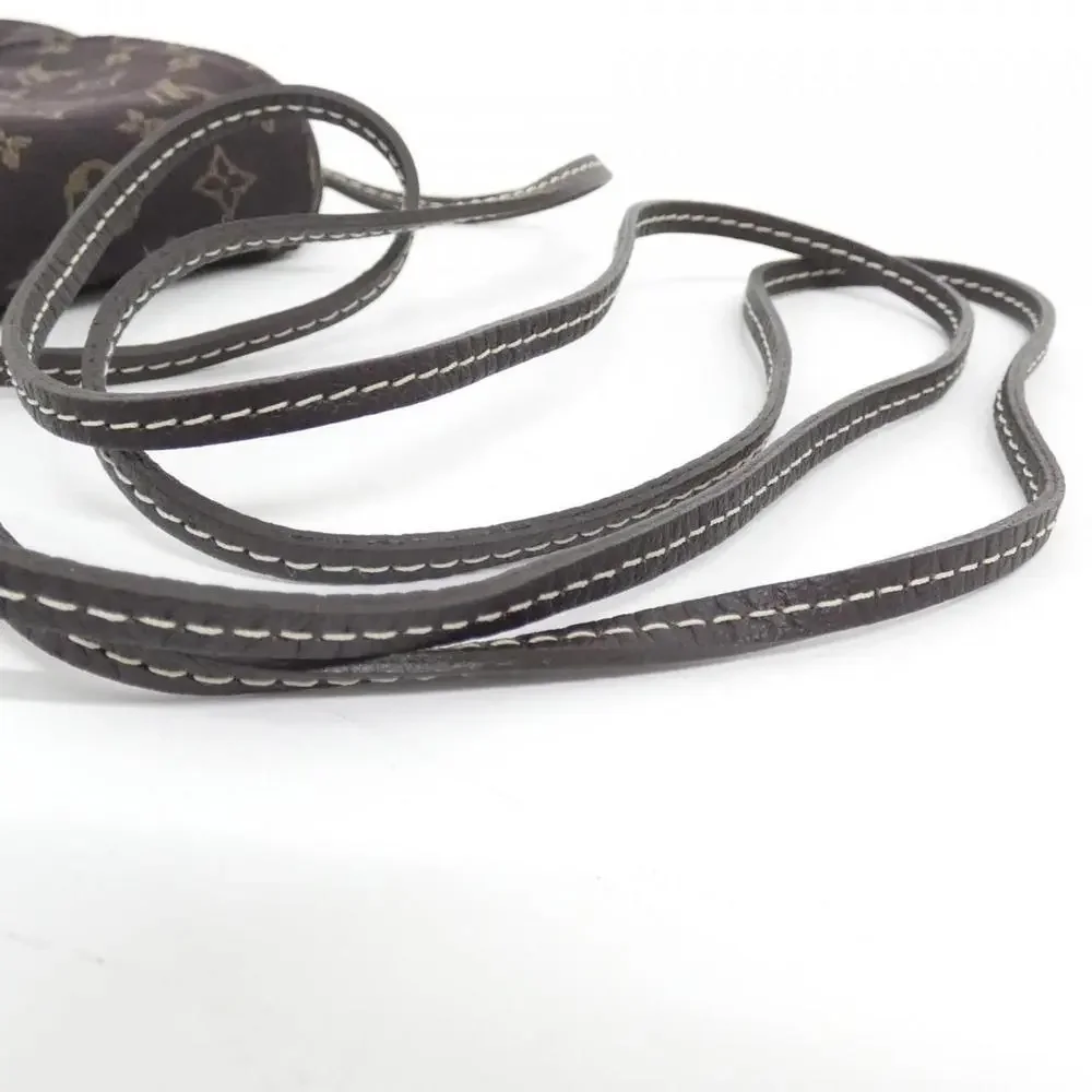 LOUIS VUITTON Authentic Brown Monogram Pochette Mini Bag - Picture 5 of 6